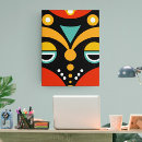 Search for african tribal canvas prints Culture