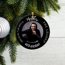 Search for 50th birthday christmas tree decorations Black