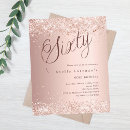 Search for 4x5 60th birthday invitations Elegant