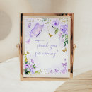 Search for butterfly baby shower posters Purple
