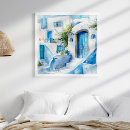 Search for santorini art Greece
