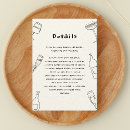 Search for retro wedding enclosure cards Black and white