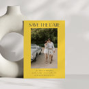 Search for yellow grey save the dates Simple
