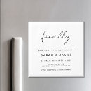 Search for save this date magnets Black and white
