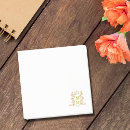 Search for wedding post it notes Monogrammed