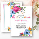 Search for flower quinceanera invitations Daughter