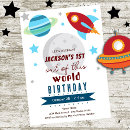 Search for out of this world birthday invitations Astronaut