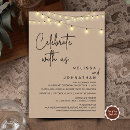 Search for rustic kraft wedding invitations Elopement