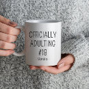 Search for an adult mugs 18th birthday