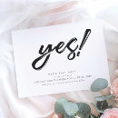 Search for black and white save the dates postcards Cute