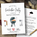 Search for fun graduation invitations Bbq