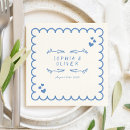 Search for white scalloped napkins Whimsical
