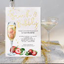 Search for champagne glass bridal shower invitations Brunch and bubbly