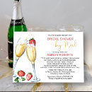 Search for strawberry bridal invitations Summer