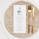 Search for nautical wedding menus Elegant