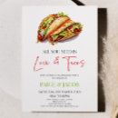 Search for taco engagement party invitations Love and tacos