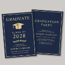 Search for blue graduation invitations graduate