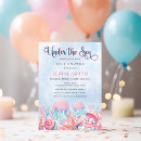 Search for sea life invitations Beach