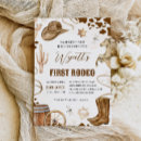 Search for western 1st birthday invitations Wild west birthday
