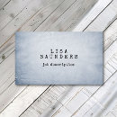 Search for typewriter font business cards Simple