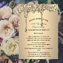 Search for golden wedding anniversary invitations Watercolor