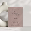 Search for mauve wedding invitations Minimalist