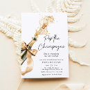 Search for pop the champagne bridal shower invitations Modern