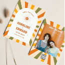 Search for rainbow save the dates Retro