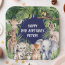 Search for blue paper plates Giraffe