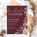 Search for rustic brunch and bubbly invitations Burgundy