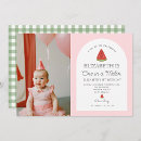 Search for one in a melon birthday invitations Summer