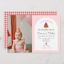 Search for one in a melon birthday invitations Summer