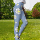 Search for daisy flower leggings Marguerite