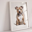 Search for bull terrier art Dog portrait