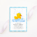 Search for rubber duck baby shower invitations Gender neutral