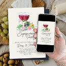 Search for wine and cheese engagement party invitations Summer