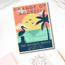 Search for beach change of address postcards Vintage