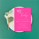 Search for script font baby shower invitations Simple