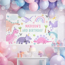Search for dinosaur birthday banners Dinosaur three rex