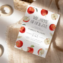 Search for apple baby shower invitations Fall