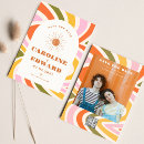 Search for rainbow save the dates Retro