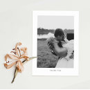 Search for heart shape thank you cards Minimalist