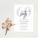 Search for 60th invitations Sixty