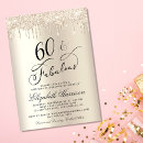 Search for sixty birthday invitations Chic