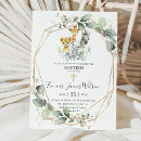 Search for jungle christening invitations For kids