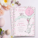 Search for little bunny birthday invitations Rabbit