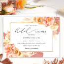 Search for rust bridal shower invitations Calligraphy