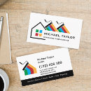 Search for house painter business cards Construction