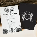 Search for halloween wedding invitations Till death