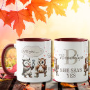 Search for owl couple mugs Heart